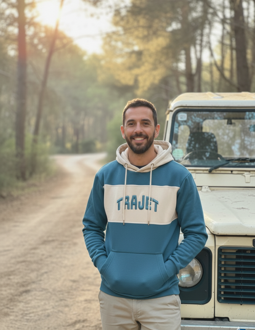 Sweat à capuche désert